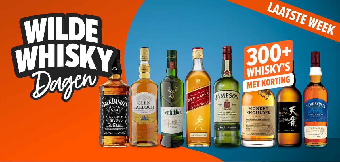 Wilde Whisky dagen meer dan 300 whisky's met korting